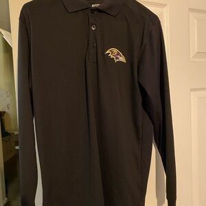 Baltimore Ravens Long Sleeve Polo
